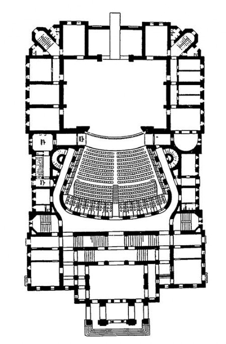 Тифлис. Театр, 1876—1886 гг. В.А. Шретер