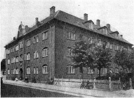 Копенгаген. Примеры жилой застройки конца 1880-х годов