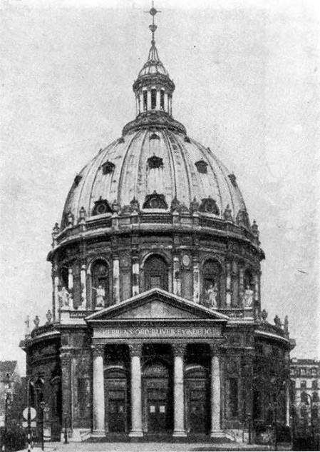 Копенгаген. Церковь Фредерика, 1876—1894 гг. Ф. Мелдаль. Общий вид