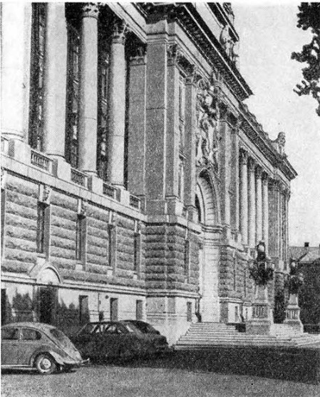 Стокгольм. Парламент, 1897—1905 гг. А. Иохансон. Общий вид
