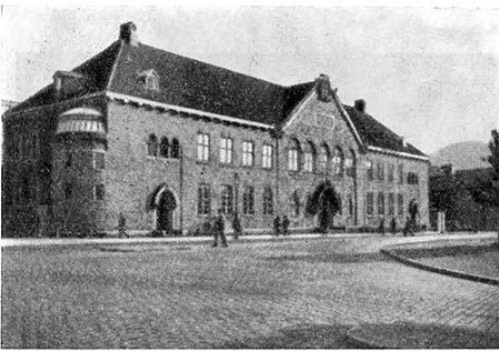Берген. Библиотека, 1903 г. О. Нордхаген. Общий вид