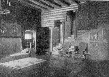 Студия «Виттреск» близ Гельсингфорса, 1902 г. Э. Сааринен, Г. Гезеллиус и А. Линдгрен. 