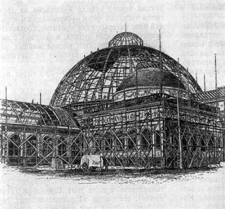 Конструкции павильонов Всемирной Колумбийской выставки, 1893 г.