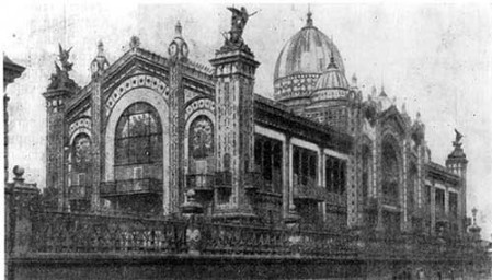Аргентинский павильон на Всемирной выставке 1889 г. в Париже. Общий вид