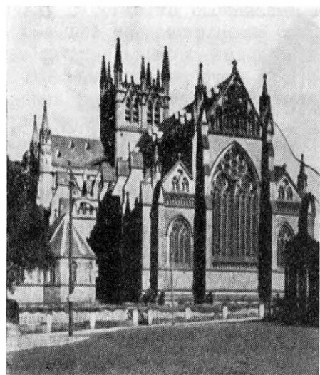 Сидней. Собор св. Марии, 1865 г. У. Уорделл. Общий вид